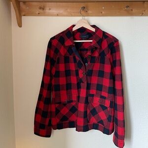 J.Crew wool/cotton popover